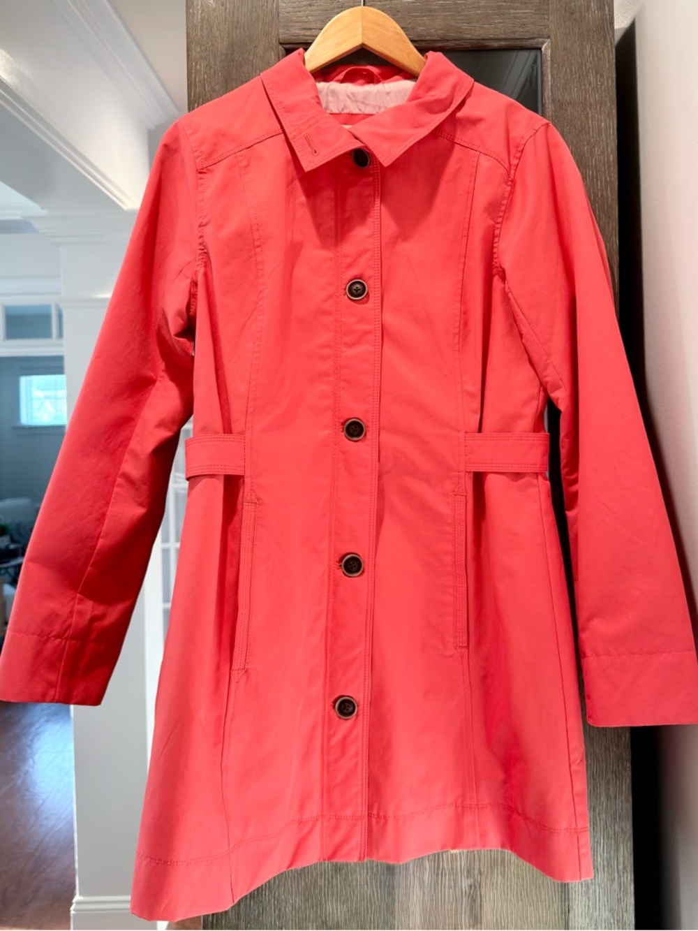 Women’s Coral Lightweight Trench Coat